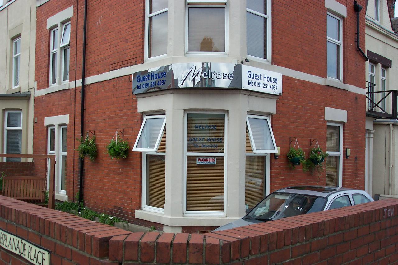 Melrose Guest House Whitley Bay Exterior foto